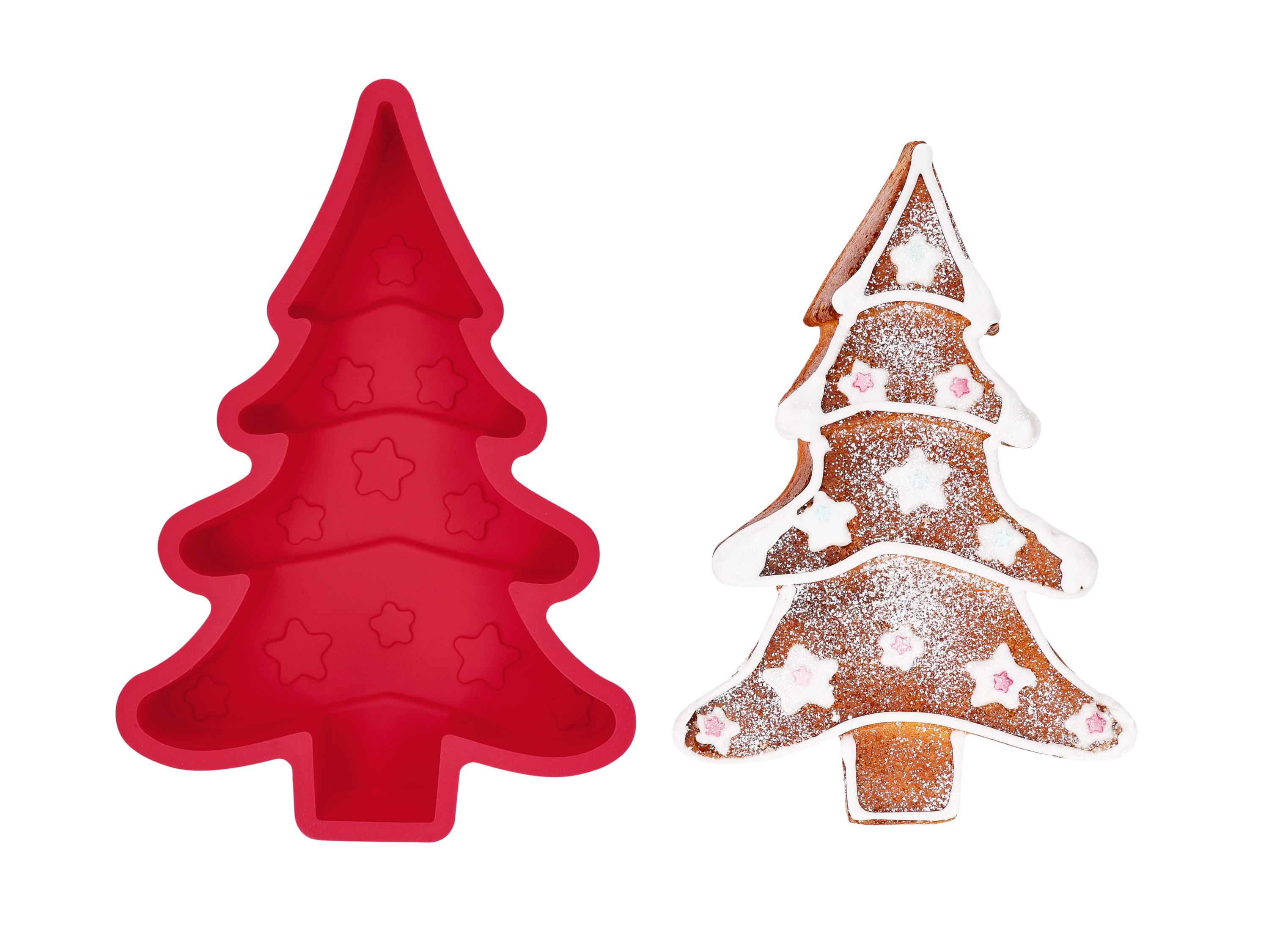 Thumbnail - SILVERCREST® Silikon-Backform / Silikon-Pralinenform (Tannenbaum)