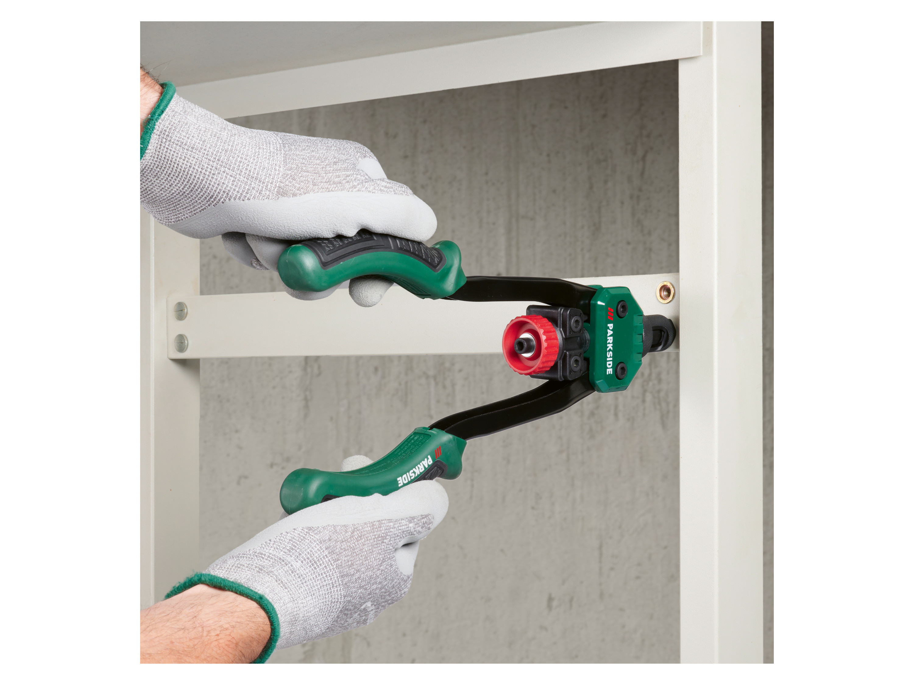 Thumbnail - PARKSIDE® Nietmutternzange, inkl. Zubehör