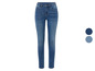 Blaue Skinny Jeans für Damen.