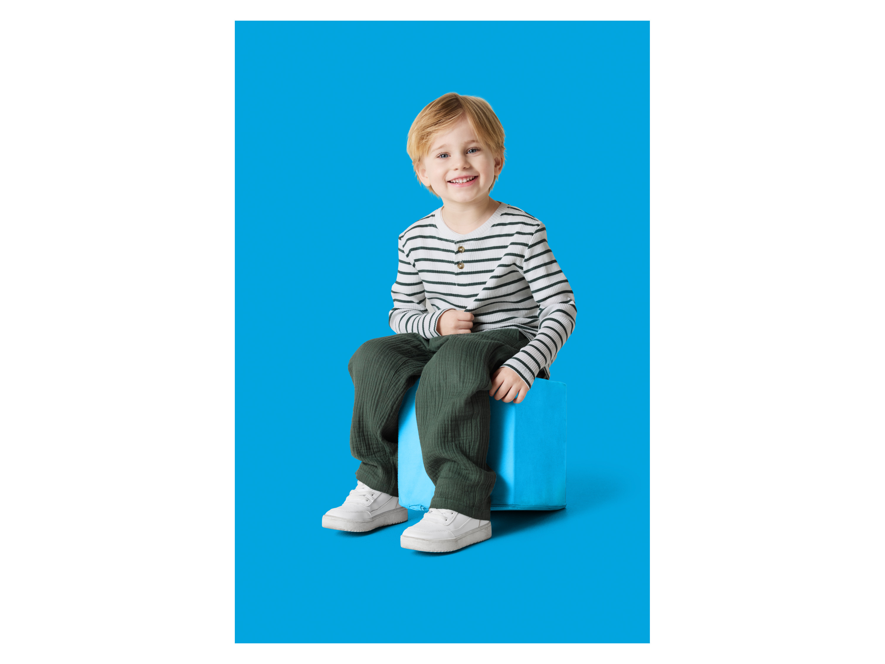 LUPILU® Kleinkinder Set 2tlg. (Grün, 122/128) – Bild 2 von 4