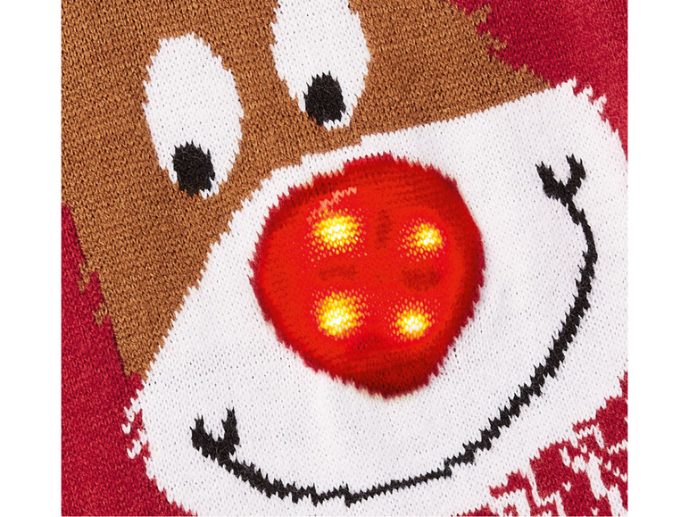 Gehe zu Vollbildansicht: pepperts!® Kinder Jungen Weihnachtspullover mit blinkenden LEDs - Bild 15