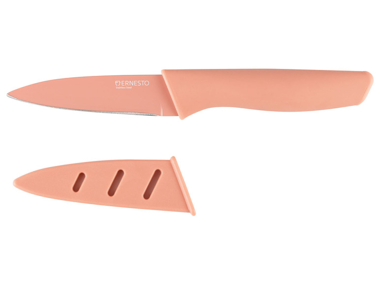 Gehe zu Vollbildansicht: ERNESTO® Kushino-Messer, mit Antihaftbeschichtung, 9 cm - Bild 4