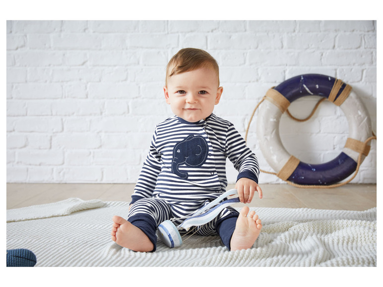 Gehe zu Vollbildansicht: KANZ Baby Schlafoverall, mit umstülpbarem Fußteil - Bild 4