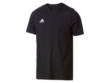 adidas - Herren T-Shirt »Entrada 22« aus reiner Baumwolle (schwarz, L)
