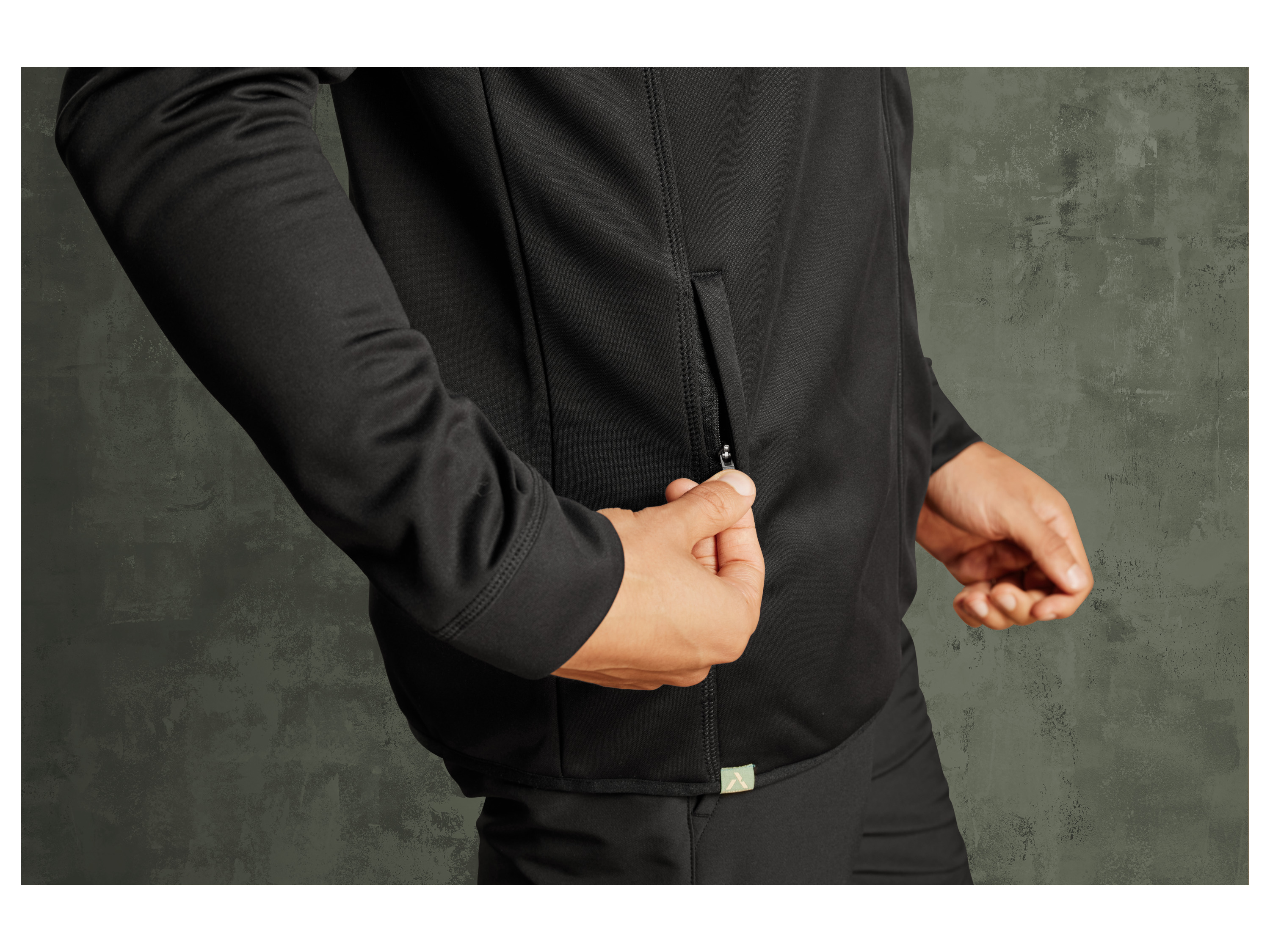 Thumbnail - CRIVIT Herren Funktionsjacke Thermo Outdoor (Schwarz, L(52/54))