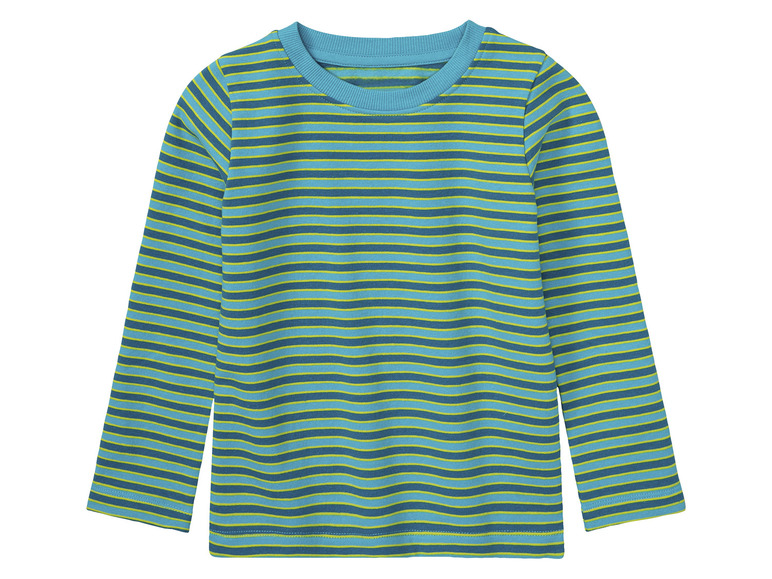 Gehe zu Vollbildansicht: lupilu® Kleinkinder Thermo-Langarmshirts, 2 Stück, mit Print - Bild 6