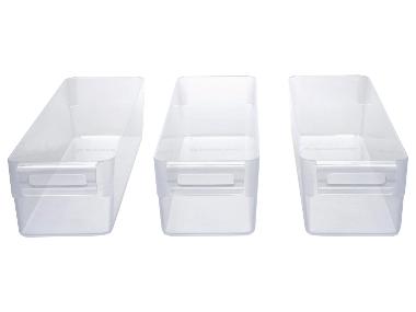 SILVERCREST® Kühlschrank Organizer ohne Deckel PP S 3er Set