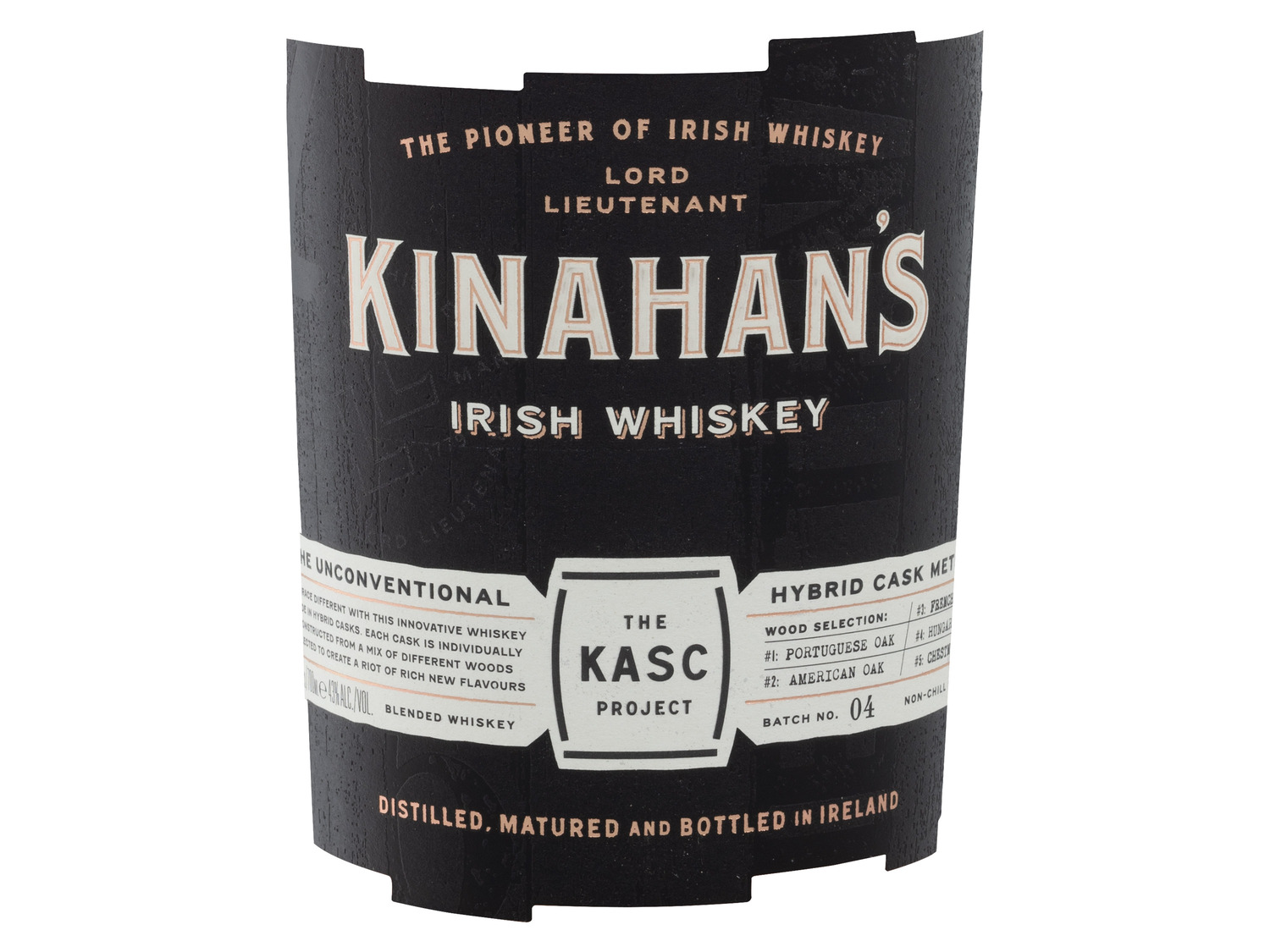 Kinahan's Kasc Project Irish Whiskey 43% Vol