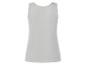 Hellgraues Damen-Tanktop, Rückansicht