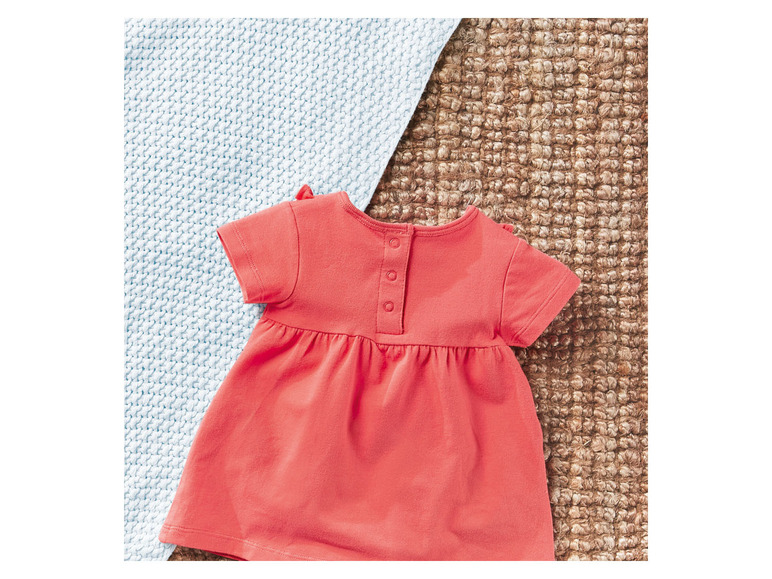 Gehe zu Vollbildansicht: lupilu® Baby Mädchen Kleidbody mit Bio-Baumwolle - Bild 9