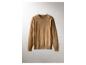 ESMARA MEN Herren-Pullover aus 100 % Merinowolle in Braun