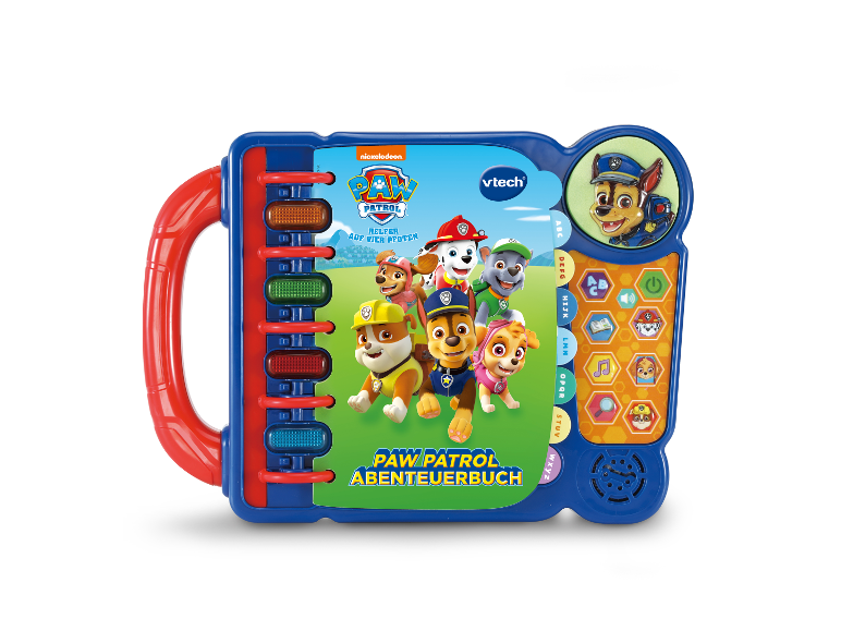 VTech Paw Patrol Lernspielzeug: interaktives Buch mit Licht und Sound.