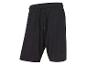 Schwarze Sport Shorts mit Kordelzug.