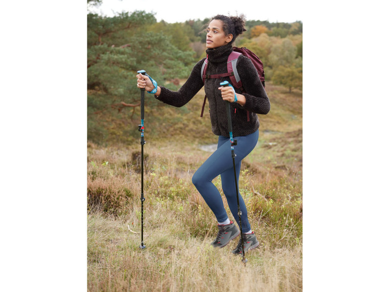 Gehe zu Vollbildansicht: Rocktrail Damen Funktionstights mit integrierter Reißverschlusstasche - Bild 10