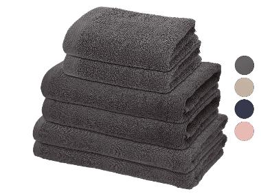 LIVARNO® Frottier-Set, 6-teilig