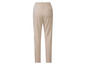 Beige Jogginghose mit Gummizug