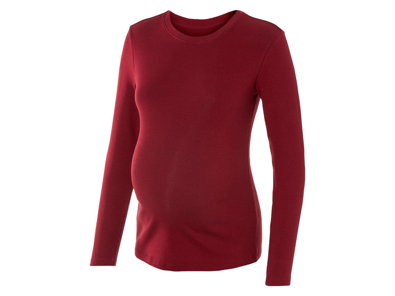 Umstands- und Stilltanktop Ripp maroon