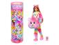 Barbie Cutie Reveal Care Bears Puppe und ihre Verpackung.