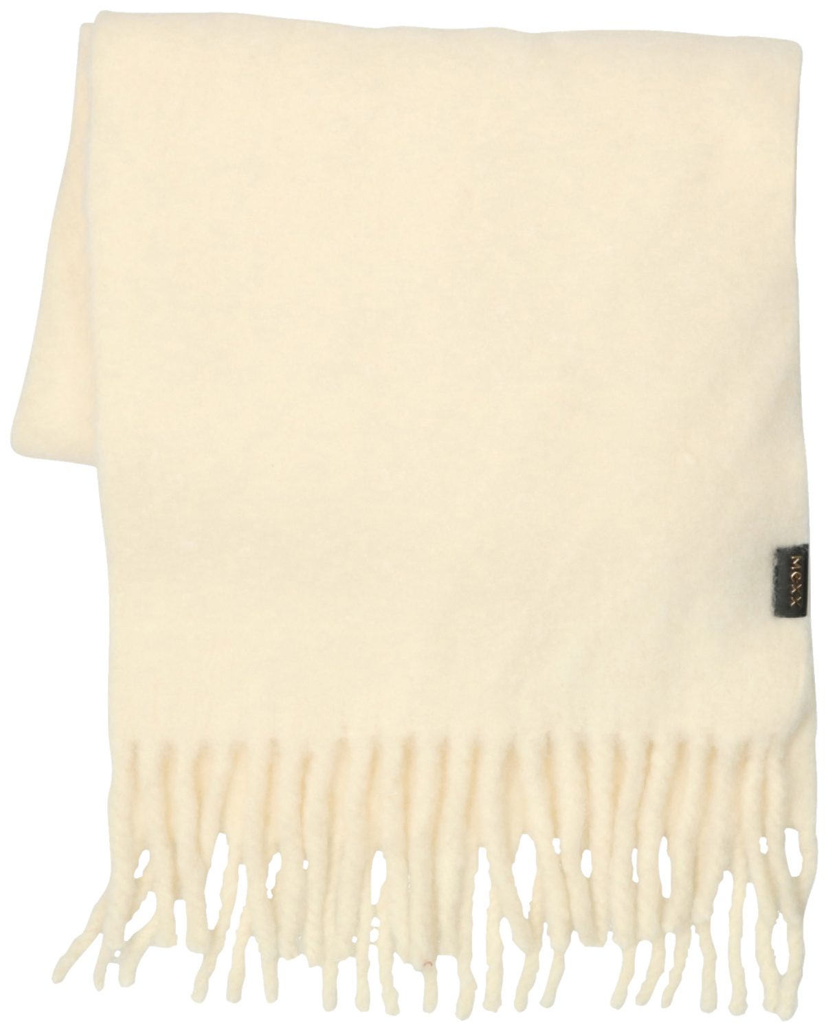 MEXX Damen Schal mit Wollanteil (Beige)