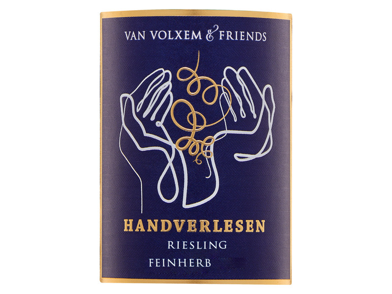 Gehe zu Vollbildansicht: Van Volxem & Friends Handverlesen Riesling Mosel QbA feinherb, Weißwein 2021 - Bild 2