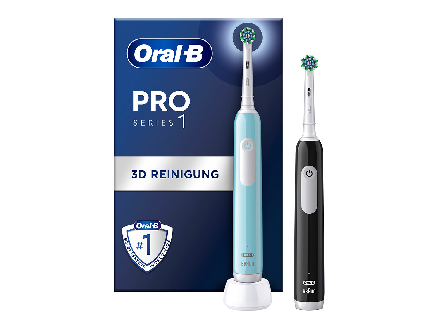 Oral-B Pro Series 1 Elektrische Zahnbürste, Reiseetui