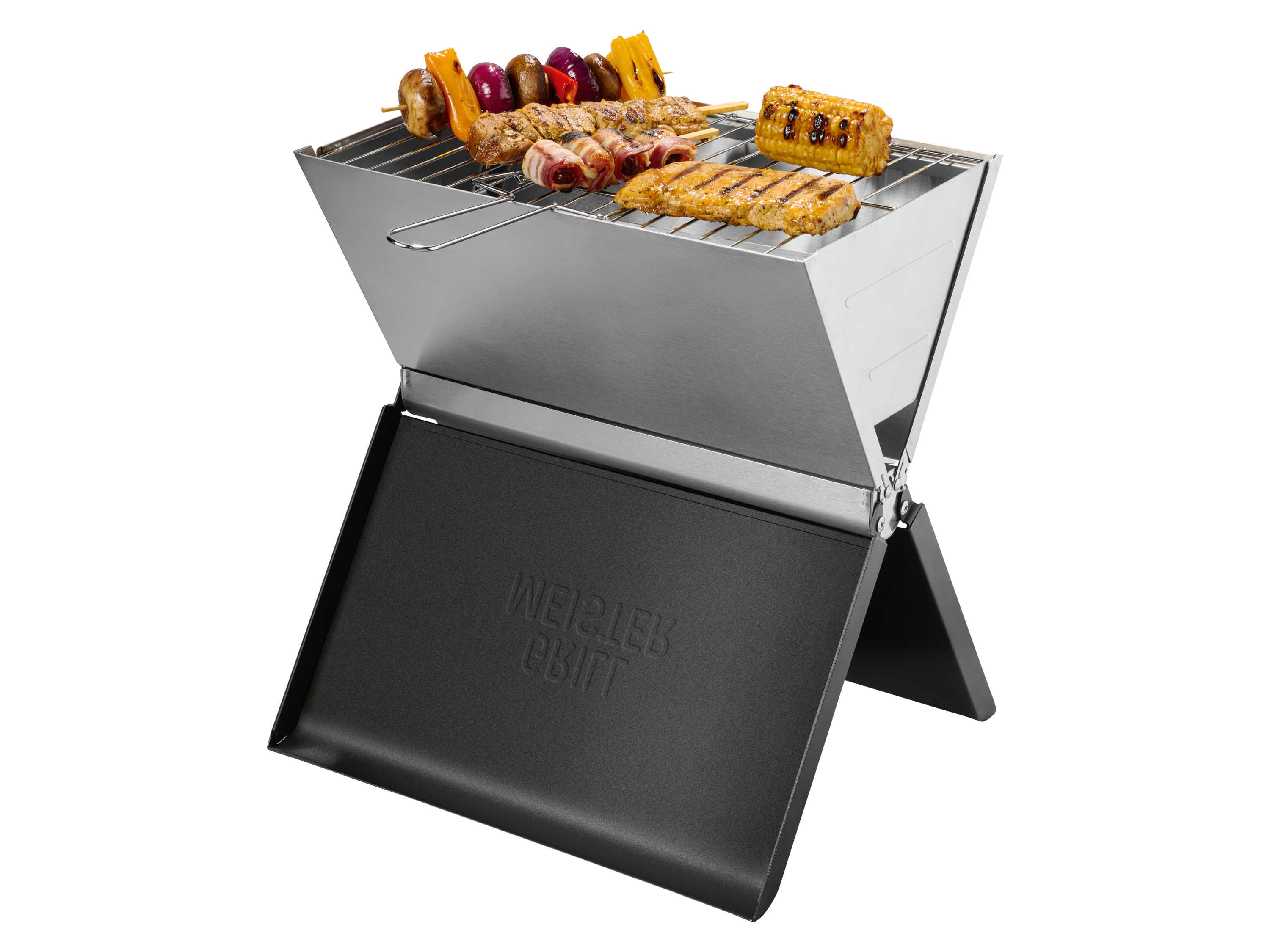 Thumbnail - GRILLMEISTER Holzkohle-Klappgrill