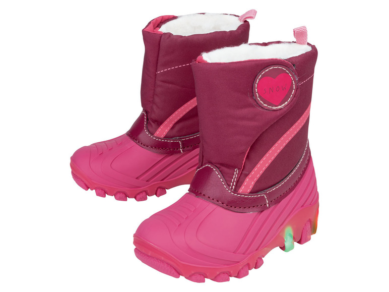 Gehe zu Vollbildansicht: lupilu® Kleinkinder LED-Winterstiefel mit Blink-Effekt - Bild 2