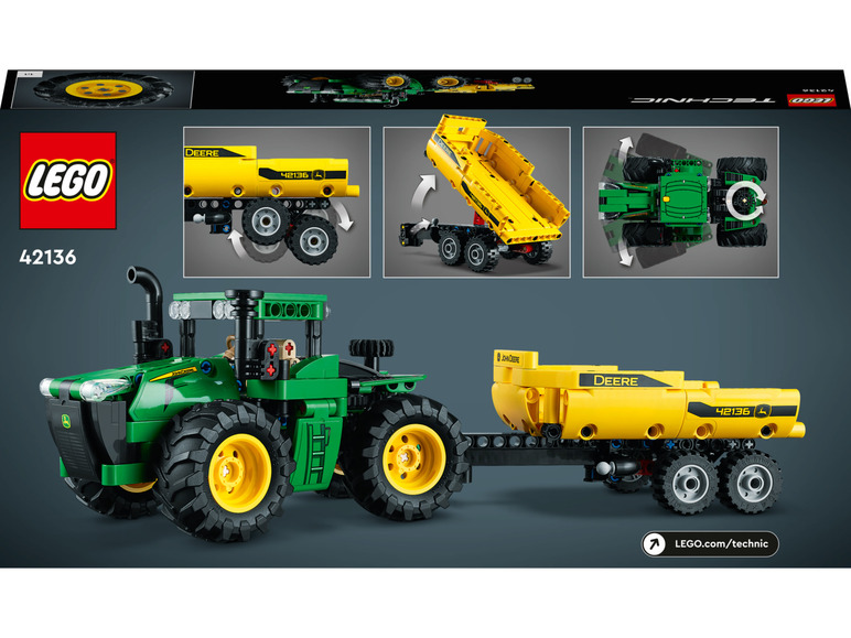Gehe zu Vollbildansicht: LEGO® Technic 42136 »John Deere 9620R 4WD Tractor« - Bild 6