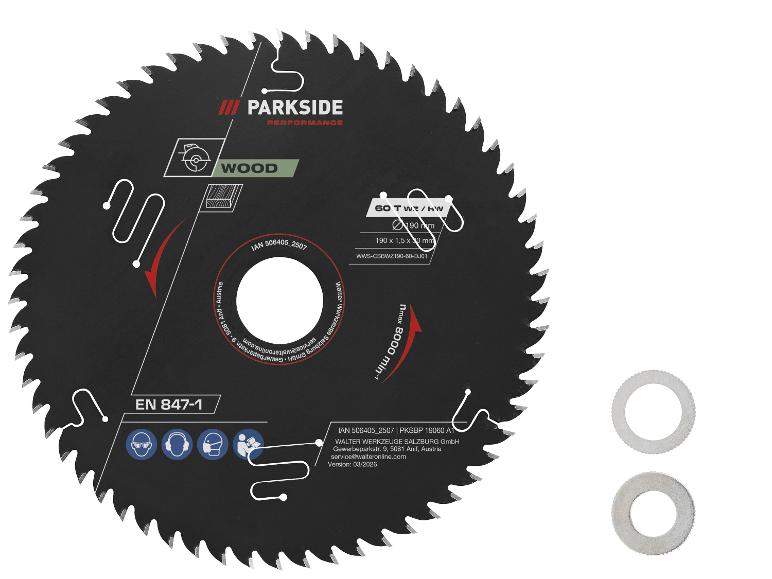 PARKSIDE PERFORMANCE® Kreissägeblatt »PKSBP 19024 A1 / PKSBP 19048 A1 / PKSBP 19060 A1«