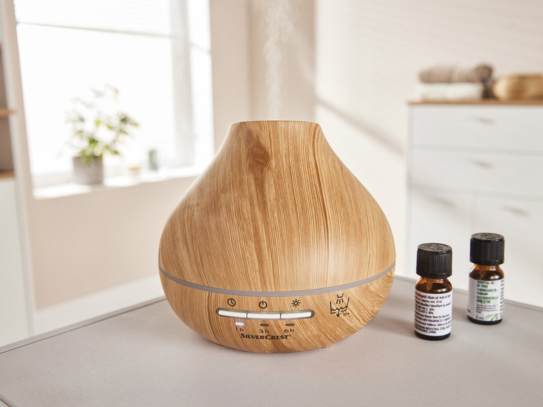 Gehe zu Vollbildansicht: SILVERCREST® Ultraschall Aroma Diffuser »SADH B1« mit Farbwechsel - Bild 4