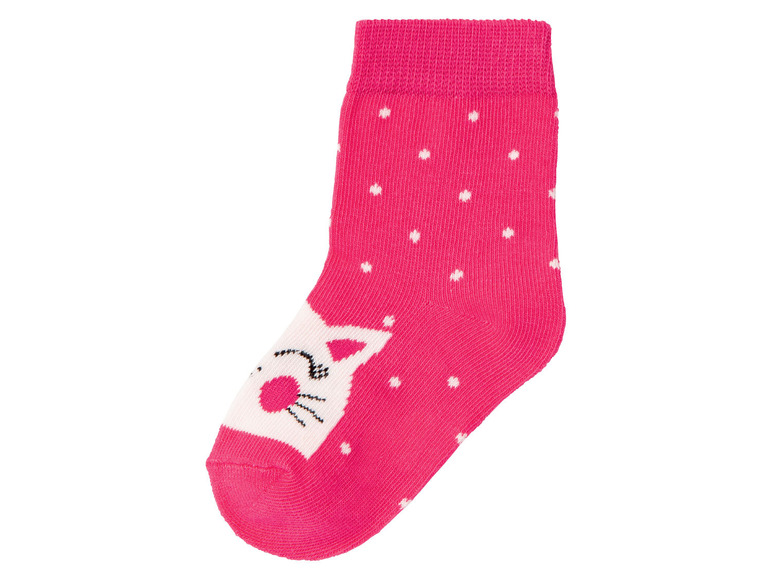 Gehe zu Vollbildansicht: LUPILU® Kleinkinder Mädchen Socken, 7 Paar, mit Baumwolle - Bild 18