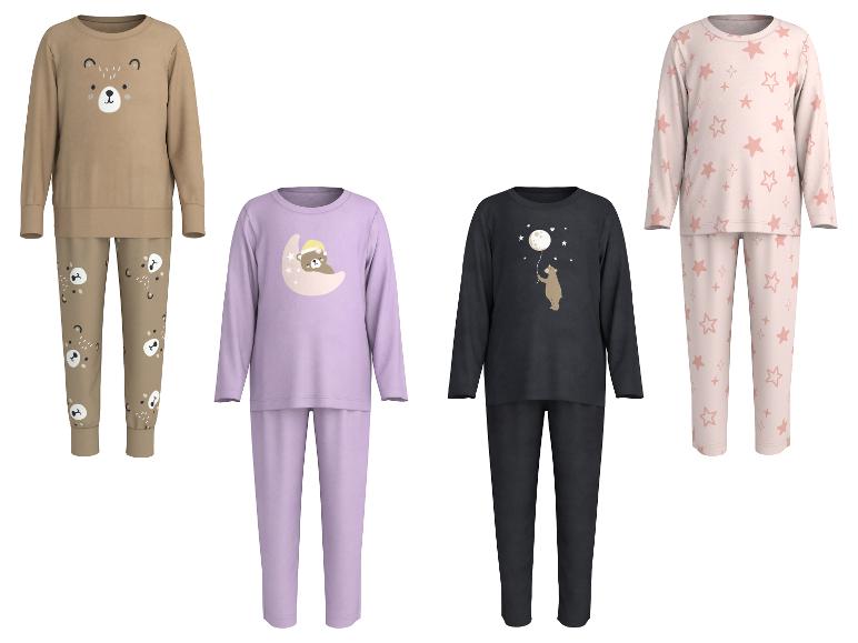 LUPILU® Kinderpyjamas: 4 Sets mit Bären- und Sternmotiven.