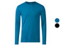 Ein blaues Langarmshirt von Livergy.