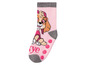 Rosa Socken mit Anti-Rutsch-Elementen für Babys mit Skye von Paw Patrol.