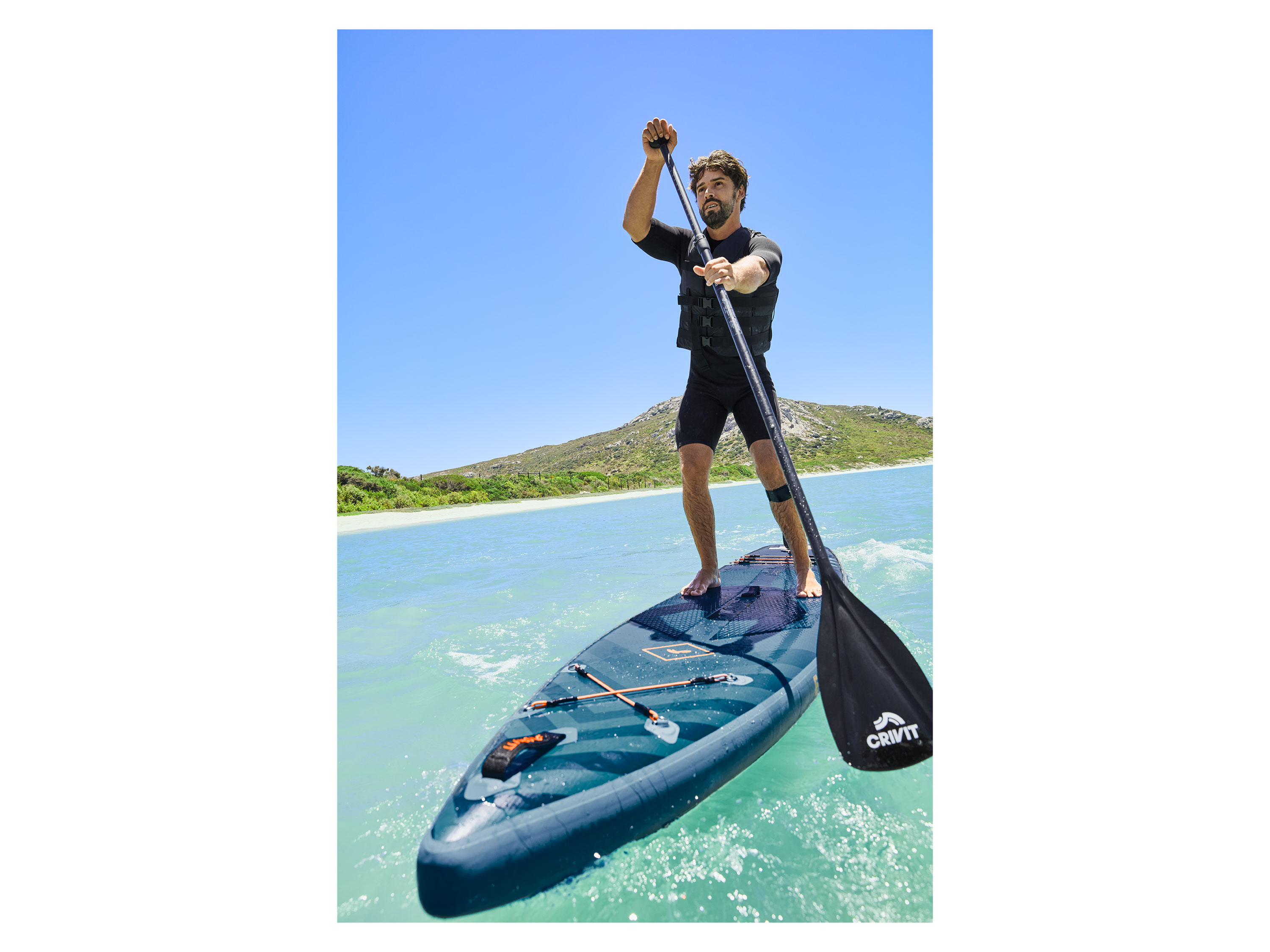 Thumbnail - CRIVIT Touring-SUP, aufblasbar