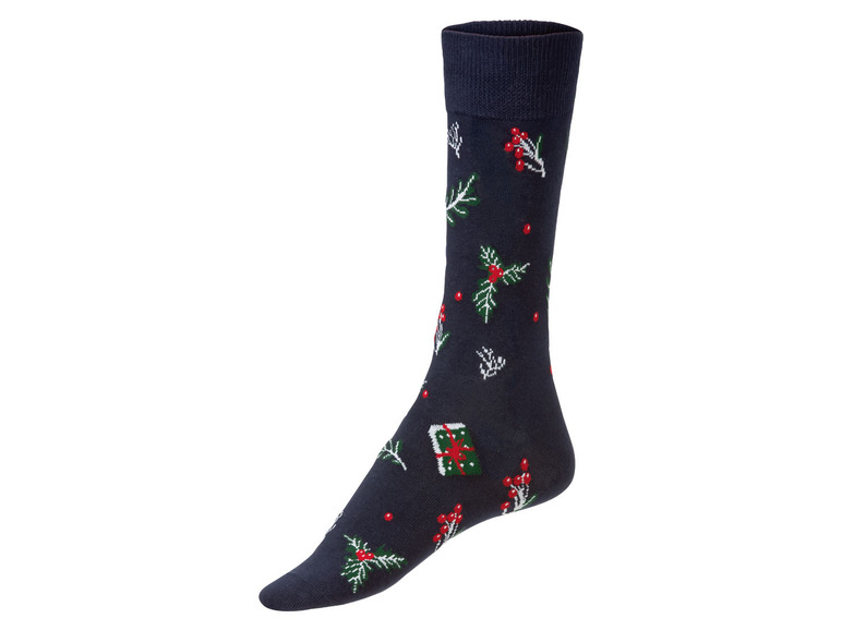 Gehe zu Vollbildansicht: LIVERGY Herren Socken, 3 Paar, mit weihnachtlichen Motiven - Bild 11