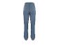 Eine blaue Jeanshose von hinten.