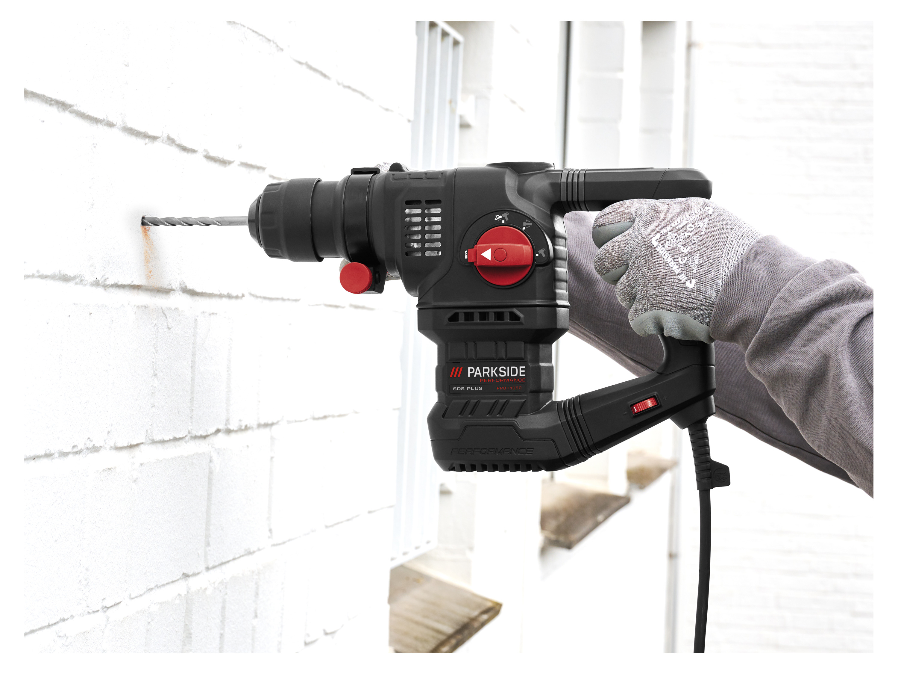 PARKSIDE PERFORMANCE® Bohr- und Meißelhammer »PPBH 1050 A1« – Bild 2 von 4