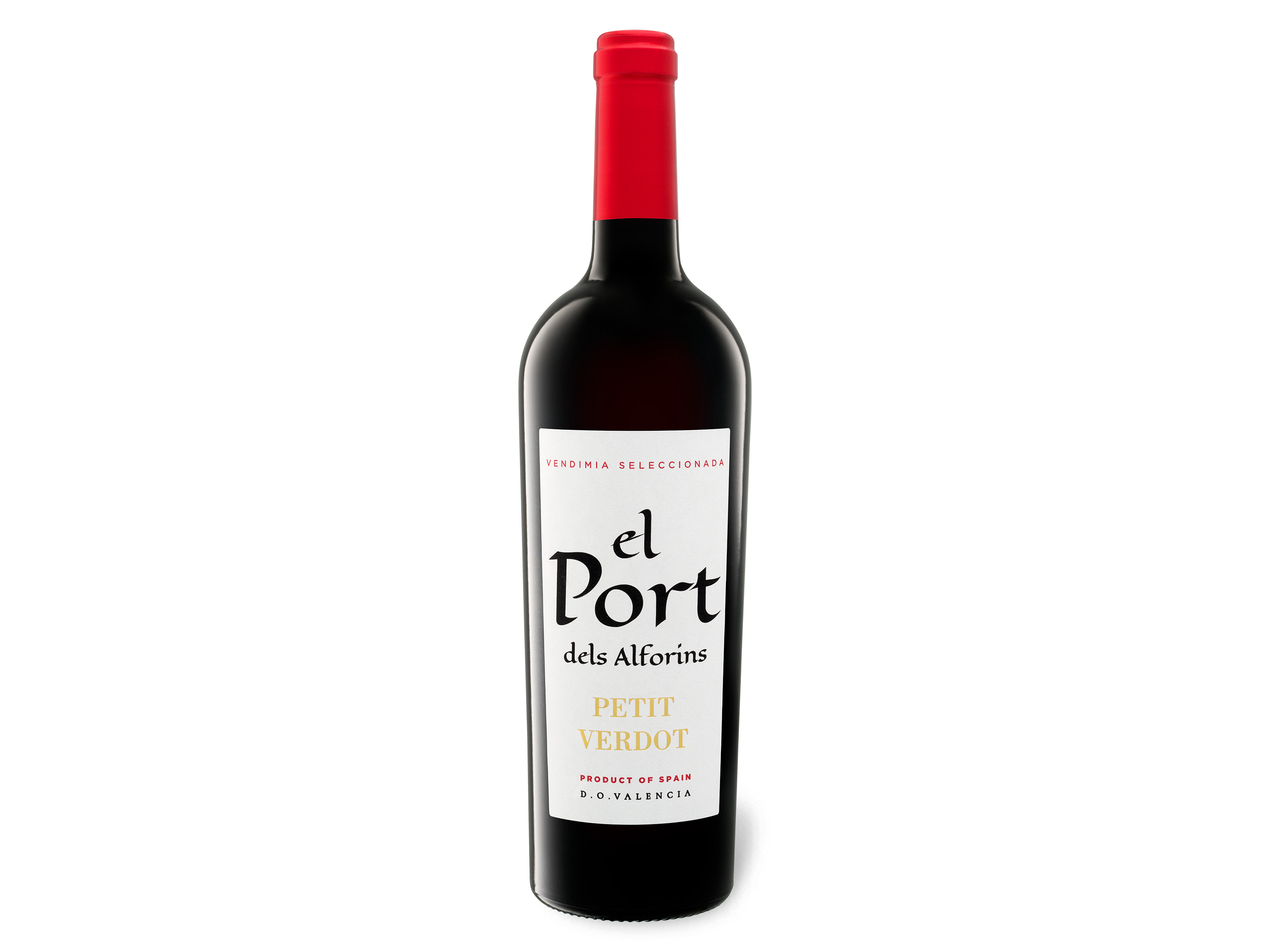 El Port dels Alforins Petit Verdot Valencia DO trocken vegan, Rotwein 2020