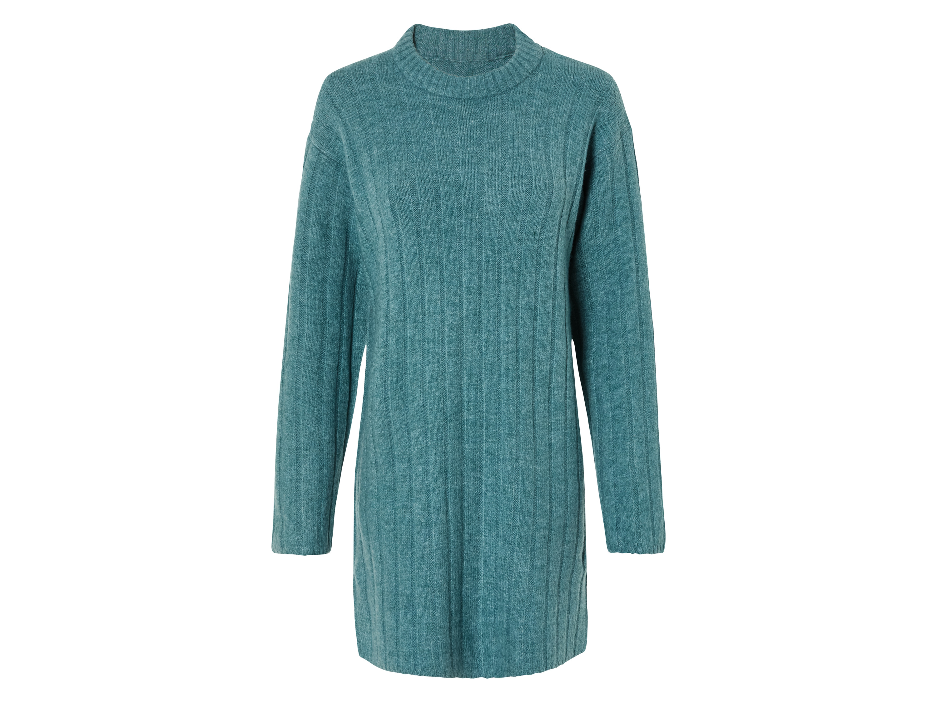 esmara® Damen Strickkleid (Grün, XS(32/34))““ | schwarz, weiß Muster: Strick-Muster Detail: Ripp-Rundhalsausschnitt Schnitt: leger geschnitten Ausschnitt: Rundhalsausschnitt Kragenform: – Ärmellänge: – Länge: – Material: Polyacryl, 16 % Polyester recycelt, 2 % Elasthan Lycra® Pflegehinweis: waschen bei max. 30 °C Pflegeleicht nicht bleichen nicht im Wäschetrockner trocknen bügeln bis 110 °C Stufe 1. Kein Bügeln mit Dampf nicht trockenreinigen Größe: XS 32/34 – L 44/46 Meine Lidl-Größe – so einfach gehts Deine Größe findest du in der Lidl-Größentabelle . Oeko-Tex® Standard 100 Geprüft auf Schadstoffe Zertifizierungsnummer: 13.0.30503 Hohenstein Htti Standard 100 by Oeko-Tex® ist die weltweit bekannteste, unabhängige Zertifizierung schadstoffgeprüfter Textil- und Lederprodukte aller Art – vom Garn und den Stoffen bis hin zum gebrauchsfertigen Artikel. Das Label bestätigt