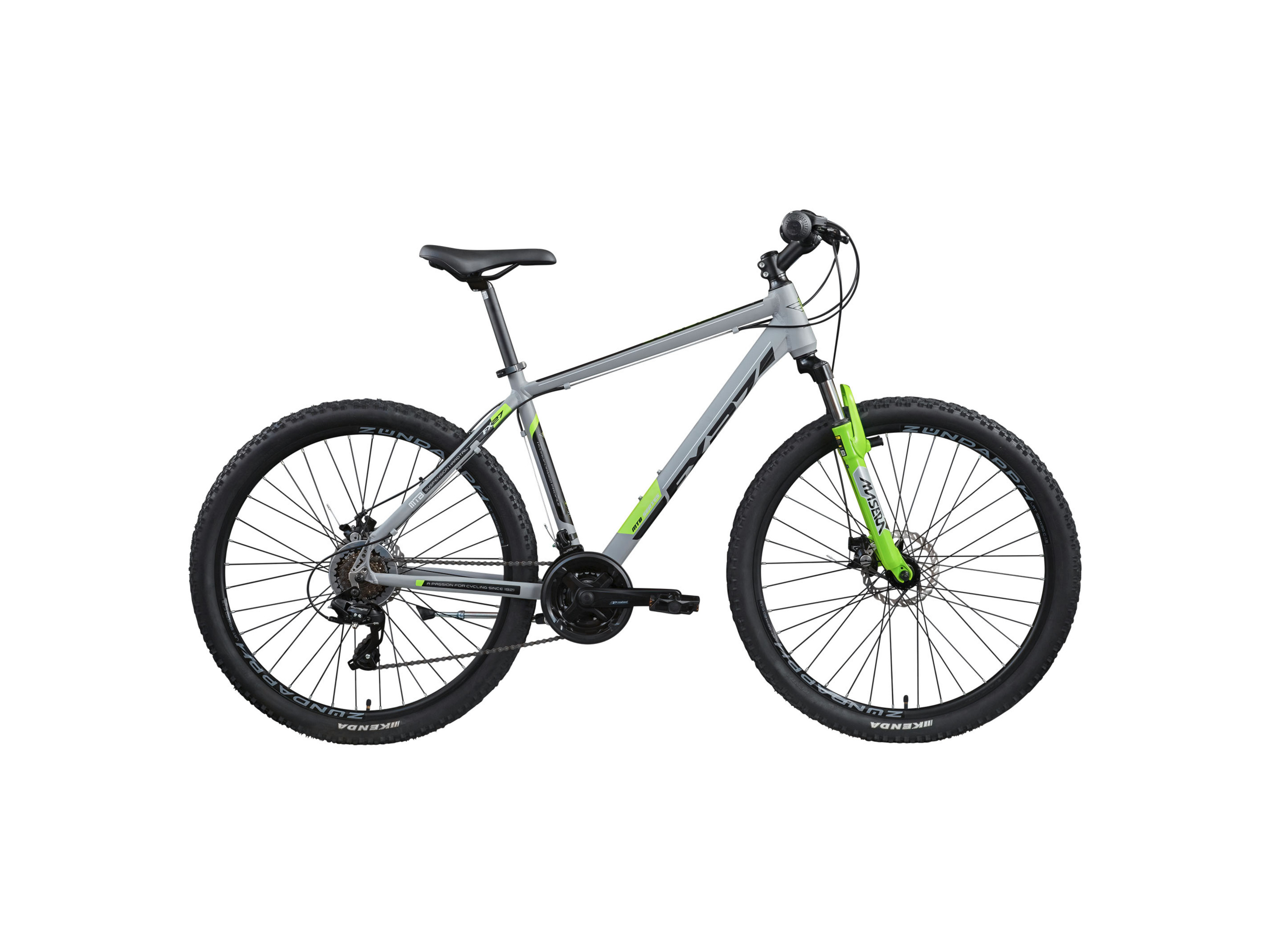 ZÜNDAPP Mountainbike »FX27«, 27,5 Zoll (Grau)