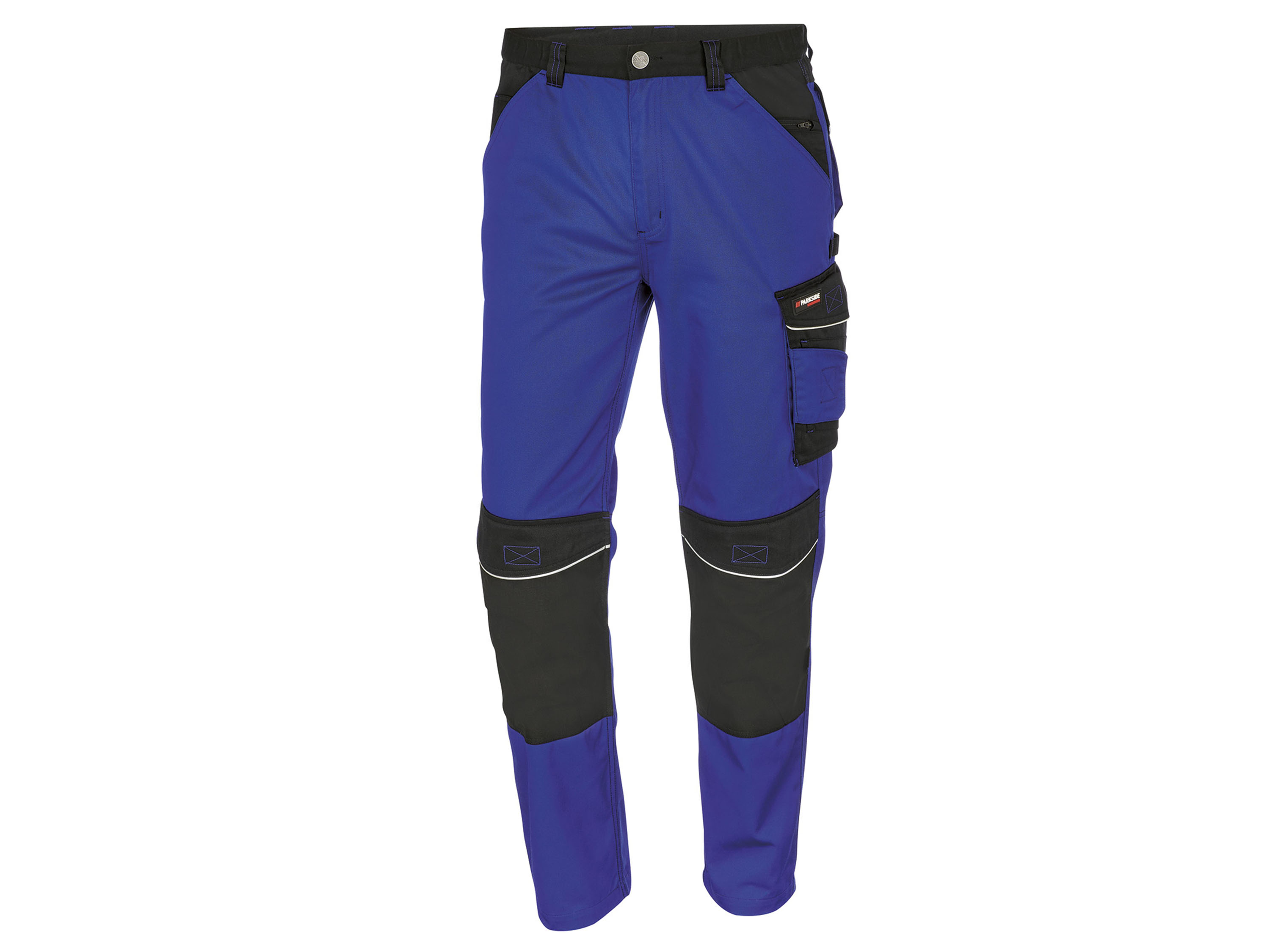 PARKSIDE PERFORMANCE® Herren Arbeitsbundhose (58, Blau/Schwarz) | 04055334906623 PARKSIDE PERFORMANCE® Herren Arbeitsbundhose (58, Blau/Schwarz) | 04055334906623