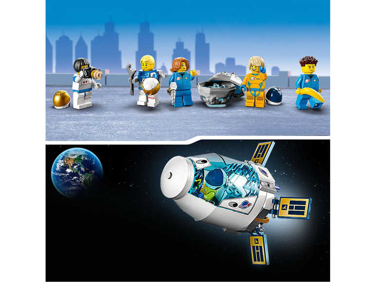 Gehe zu Vollbildansicht: LEGO® City 60349 »Mond-Raumstation« - Bild 5