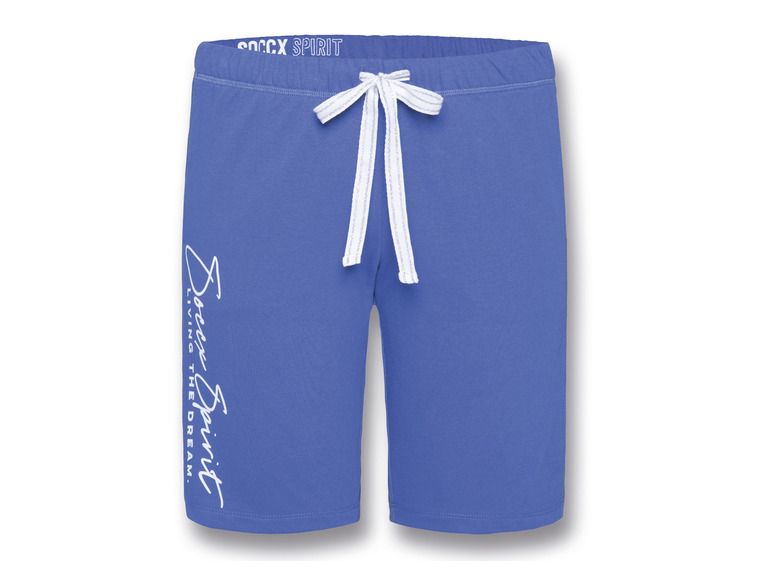 Gehe zu Vollbildansicht: Soccx Damen Sweatshorts mit Gummizugbund - Bild 2