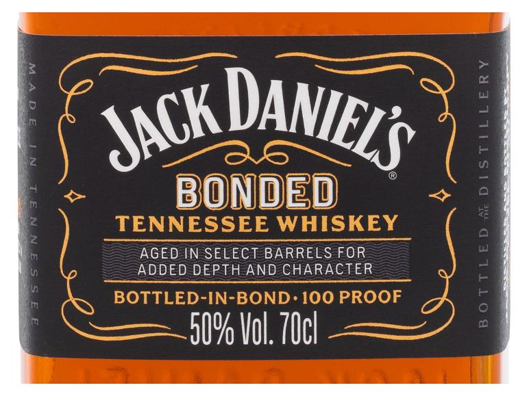 Jack Daniel's Bonded Tennessee Whiskey, 50% Vol. 70cl Flasche.