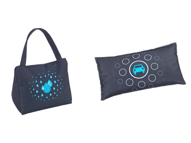 Wenko - Auto-Enfeuchter & 2in1 Türstopper Entfeuchter, wiederverwendbar   
