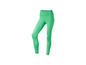 Ein Paar grüne Leggings für Damen.