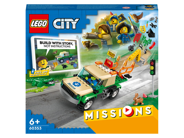 Gehe zu Vollbildansicht: LEGO® City 60353 »Tierrettungsmissionen« - Bild 1