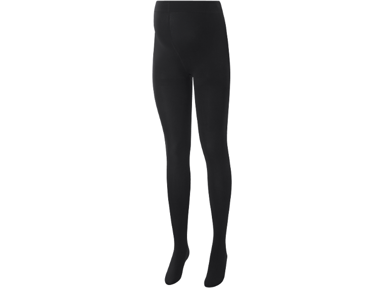 Schwarze Damenstrumpfhose, Übergröße.