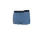 Blaue Herren-Boxershorts mit schwarzem Gummibund